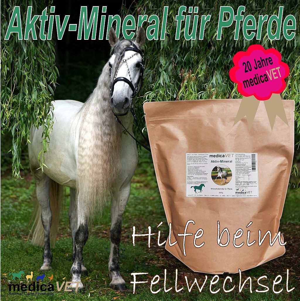 medicaVET Aktiv Mineral Fellwechsel