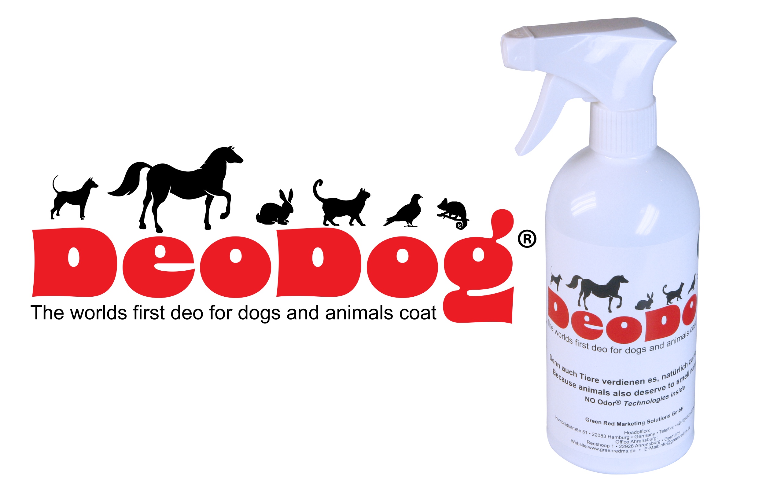DeoDog® - Der revolutionäre Geruchsentferner für geruchsfreie Haustiere und deren Umfeld 