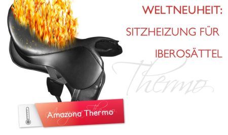 Amazona Thermo - der Sattel mit Sitzheizung - Foto Copyright Iberosattel