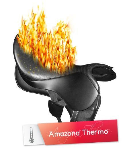 Amazona Thermo - der Sattel mit Sitzheizung - Foto Copyright Iberosattel2