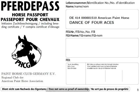 E-Pass des PHCG - Foto Copyright PHCG